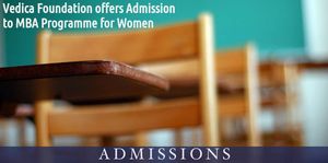 Vedica Foundation offers Admission to MBA Programme for Women