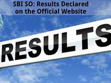 SBI SO: Results Declared on the Official Website