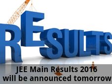 JEE Main Results 2016 Declared 