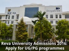 Reva University Admissions 2016: Apply for UG/PG programmes