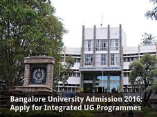  Bangalore University Admission: Apply for Integrated UG Programmes