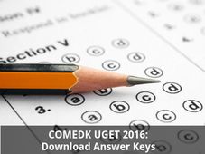COMEDK UGET 2016: Download Answer Keys