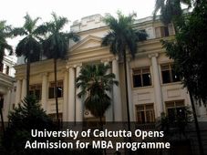 University of Calcutta Opens Admission for MBA programme