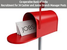 Co-operative Bank of India Job Openings for 34 Posts 2016