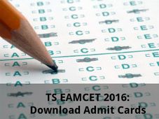  TS EAMCET 2016: Download Admit Cards