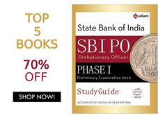 Prepare Now for SBI PO Exam! Top 5 Books with 70% Discount Hurry