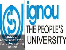  IGNOU Admissions 2016: Start Registering online