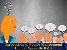 Learn ‘Introduction to People Management’: Online Course by IIMB
