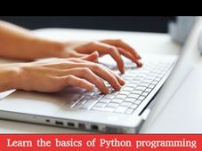 Learn the fundamentals of programming with Python on coursera