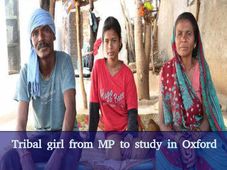 Tribal girl from MP to study in Oxford