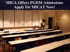 MICA Invites Applications For PGDM-C Programme Admissions, Apply Now!