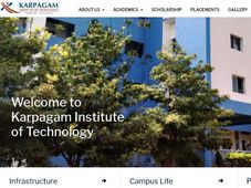  Engineering Admissions 2018 Open At Karpagam Institute Of Technology