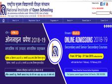 NIOS Released Revised Date Sheet For Class 10 And 12 Board Exam 2019