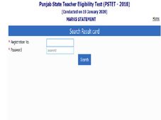 PSTET Result 2020 Declared, How To Check Result Of PSTET