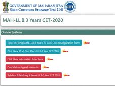MHT CET Law Result 2020 Declared, Check MAH LLB 3-Years CET 2020 Result PDF