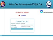 Assam Police SI Result 2020 Declared, Check SLPRB Sub Inspector UB Score Card Link