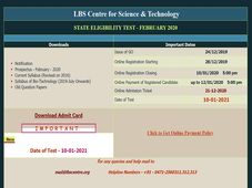 Kerala SET Admit Card 2020 Released, Download At lbsedp.lbscentre.in
