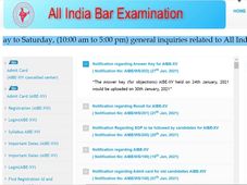 AIBE Answer Key 2020: Bar Council To Release AIBE 15 Answer Key On January 30