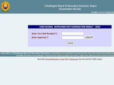 CGBSE 10th Supplementary Result 2020 Declared 