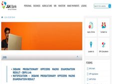 JK Bank PO Result 2021: Check Mains Result At jkbank.com