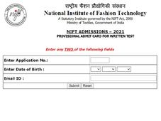 NIFT Admit Card 2021: How To Download NIFT Admit Card 2021