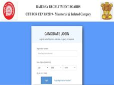 RRB Ministerial And Isolated Categories Answer Key 2021 Download PDF