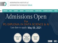IIIT Delhi Offering PG Diploma in Data Science and Artificial Intelligence