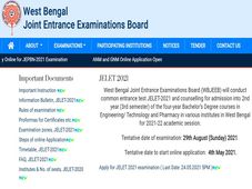 WB JELET 2021 Registration Begins, Check WBJEE JELET Exam Date And Other Details