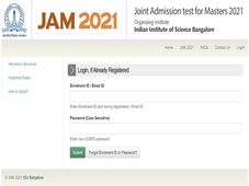 IISc Releases IIT JAM 2021 Admission List 