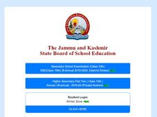 JKBOSE 10th Result 2021 Declared For Jammu Province (Summer Zone)