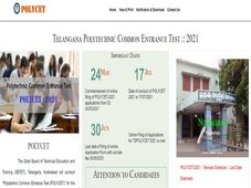 TS POLYCET 2021 Hall Ticket Released, Download At polycetts.nic.in 