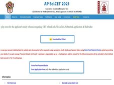 AP EDCET Hall Ticket 2021 Released, Check Download Link