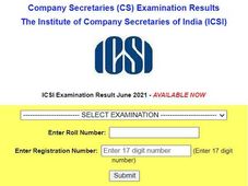 ICSI CS Result 2021 Declared For Foundation, Executive, Professional Courses At icsi.edu