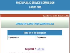 UPSC Combined Geo-Scientist Main Admit Card 2022 Released, Steps To Download Geo-Scientist Main Call Letter