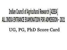 ICAR AIEEA UG Answer key out now on the icar.nta.nic.in, check the steps to download here!