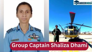 Shaliza Dhami becomes the first woman officer in the Indian Air Force to command a combat unit