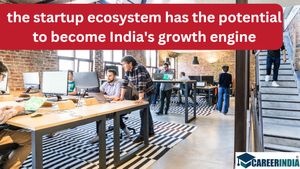 In the long run, the startup ecosystem has the potential to become India's growth engine