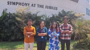 HITS Chennai Students Bag First Place at WTUN International Student Competition 2024