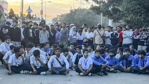 KU Law Students Protest for Postponement of Exams