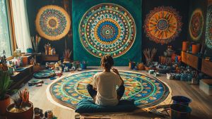 Creating Mandalas from Scratch: Simple Steps for New Artists and Meditation Enthusiasts