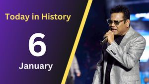 January 6: A Day of Literary, Musical, and Historical Importance