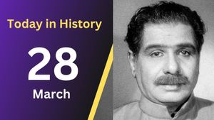 March 28: A Day of Historical Significance and Notable Birthdays