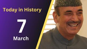 March 7 in History: Important Births, Deaths, and Events