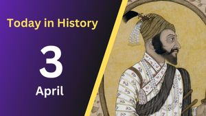 Remembering April 3: From Chhatrapati Shivaji Maharaj to Prabhu Deva