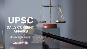Daily Current Affairs UPSC Exam - July 20, 2025