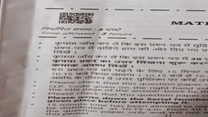 CBSE Class 12 Maths Exam 2026 Trends Online After Alleged Rickroll QR Code