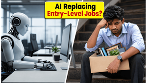 The End of Easy IT Jobs? How TCS is Replacing Freshers with AI Agents in 2026