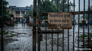 Ghaziabad Schools Closed Today Due to Continuous Rainfall; Holiday Declared for Classes 1–12