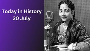Today in History – July 20: Apollo 11 Moon Landing, International Moon Day & Major Historical Events