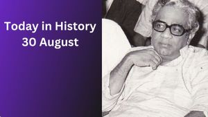 Today in History, 30 August: Historical Events, Famous Births, Deaths & Global Observances